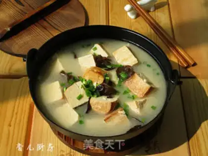 Make Blackwood. Frozen tofu step 7