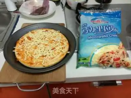 Make Bacon pizza step 1