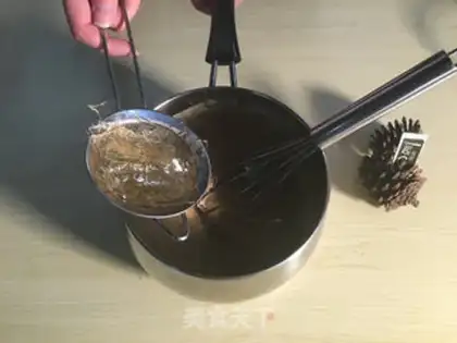 Make Scrambles of tea step 3