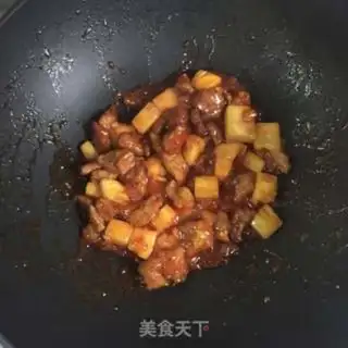 Make Old pineapple meat step 8
