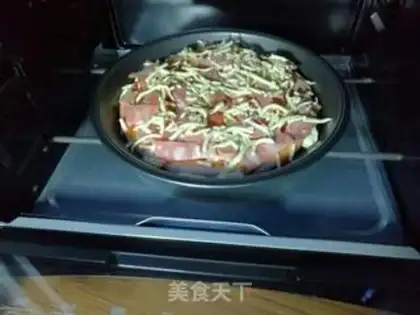 Make Bacon pizza step 5