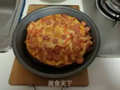 Make Bacon pizza step 7