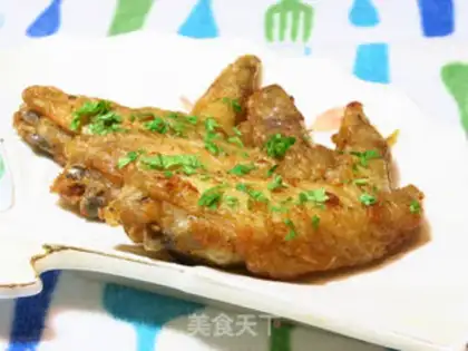 Make Herbal chicken wings step 4