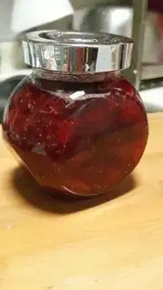Make Homemade strawberry sauce step 9
