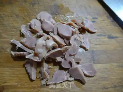 Make Chicken and cabbage step 1