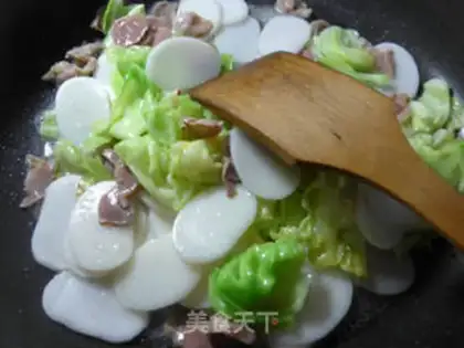 Make Chicken and cabbage step 4