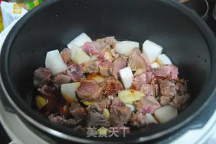 Make radish oxen step 6