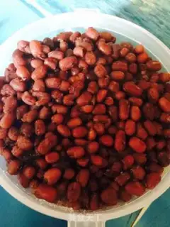Make Pumpkin bean roll step 3