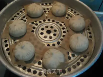 Make Pork cabbage buns step 14