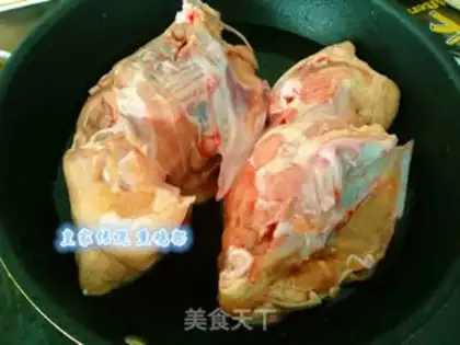 Make Chicken stand step 1