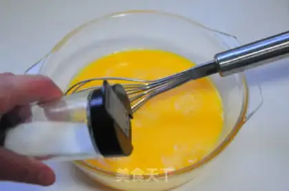 Make Snack eggcake step 4