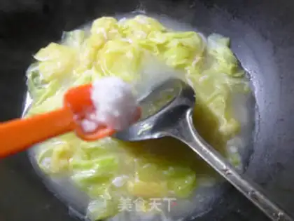 Make Round cabbage corn bumps step 5