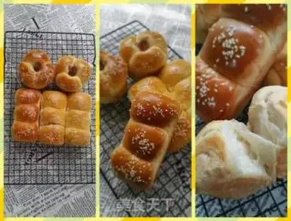 Make Strawberry jam bread step 5
