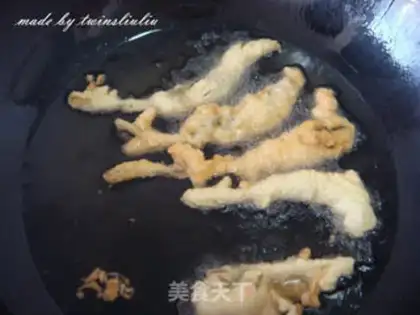 Make Fried sashimi step 4