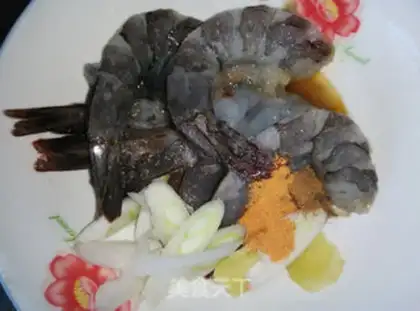 Make Gold phoenix shrimp step 1