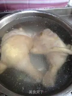 Make The white chicken step 10