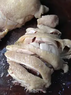 Make The white chicken step 11