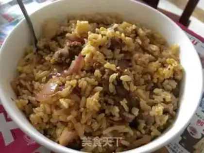 Make Sand and beef and eggs step 3