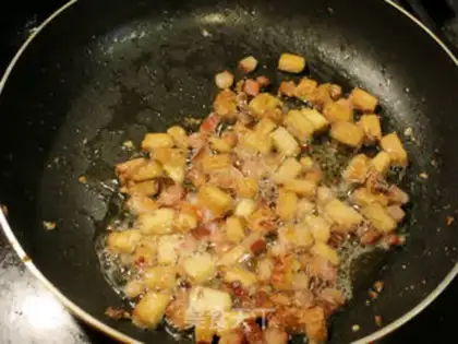 Make Soybeans dry vegetables step 1