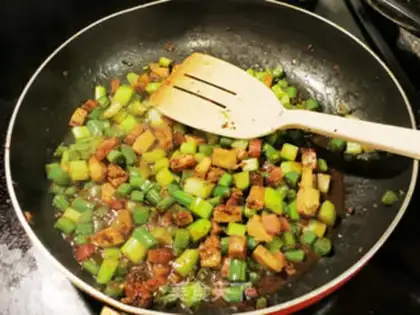 Make Soybeans dry vegetables step 3
