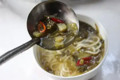 Make Sour beef noodles step 14