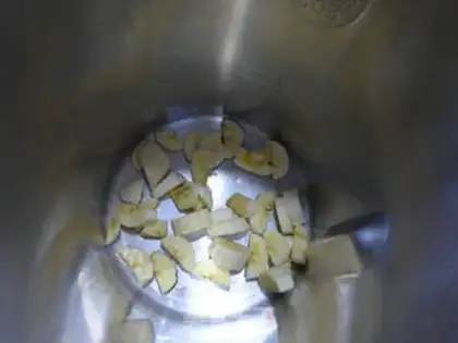 Make Banana paste oatmeal step 2