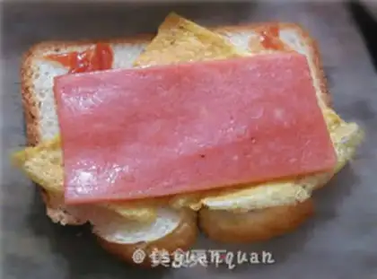 Make Chicken vegetable sandwich step 10