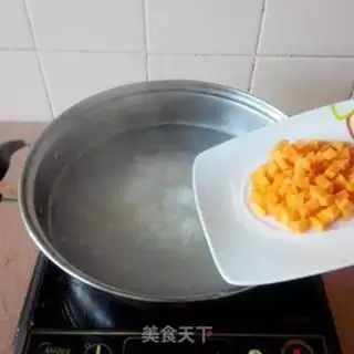 Make Carrot egg porridge step 4