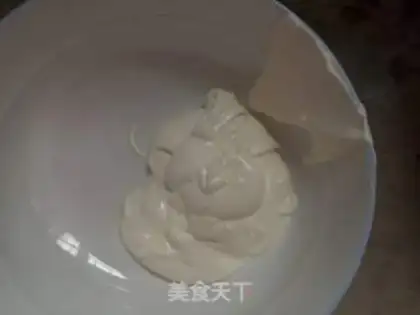 Make The rice paper-printed cake step 3