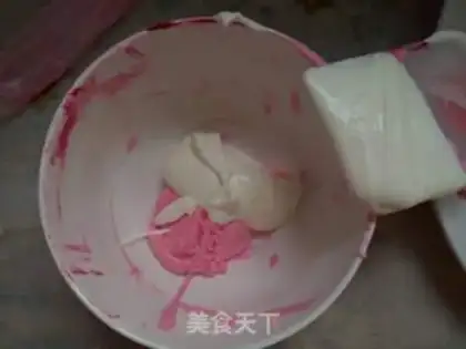 Make The rice paper-printed cake step 14