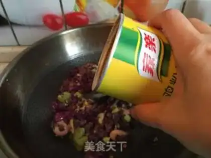 Make Five-colored rice step 9