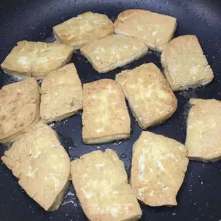 Make Spicy tofu step 7