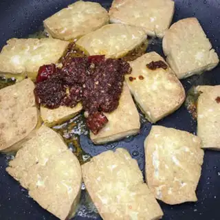 Make Spicy tofu step 8
