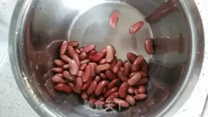 Make Red bean rice step 0