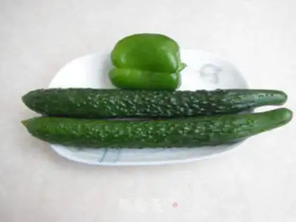 Make Pepper cucumber step 0