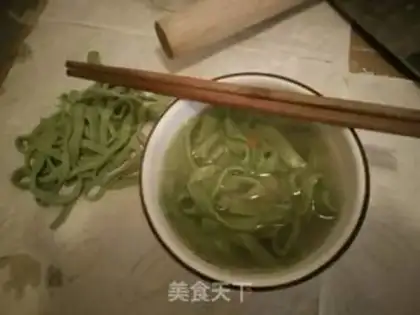 Make Spinach noodles step 7