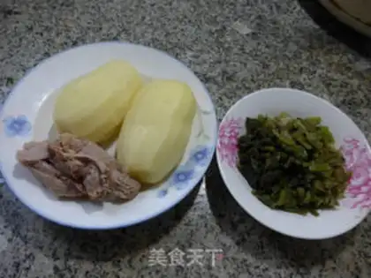 Make ♪ Chicken and snow ♪ step 0