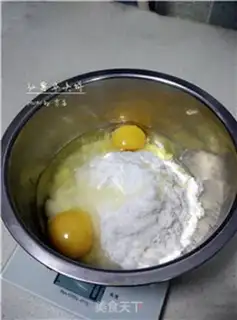 Make Red potato waffles step 2