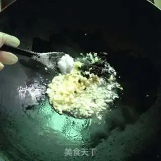 Make Garlic scallops step 3