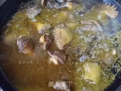Make Cracker chicken mushrooms step 5