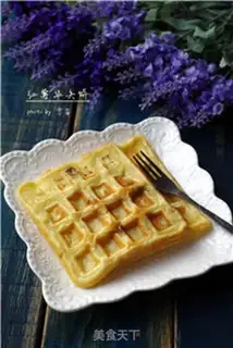 Make Red potato waffles step 8
