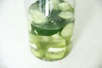 Make The cucumber cucumbers step 7