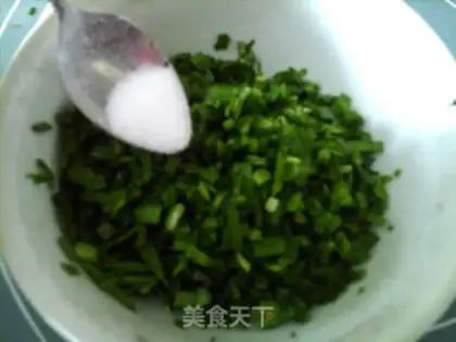 Make A bean taco step 8