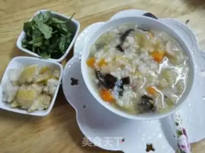 Make Qian Yuan and Porridge step 13