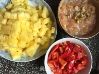 Make Pineapple chicken step 0