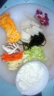 Make Tofu cake step 1