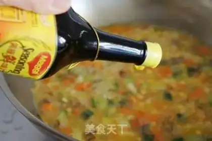 Make Red curry shrimp rice step 6