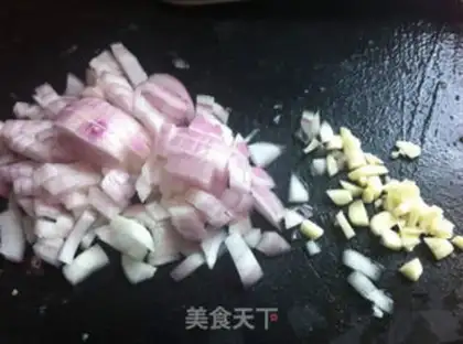 Make Beef ketchup and pasta step 1