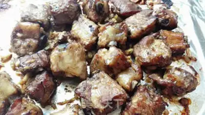 Make Garlic ribs step 5