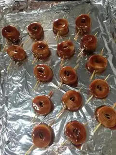 Make Forks for bean rolls step 5